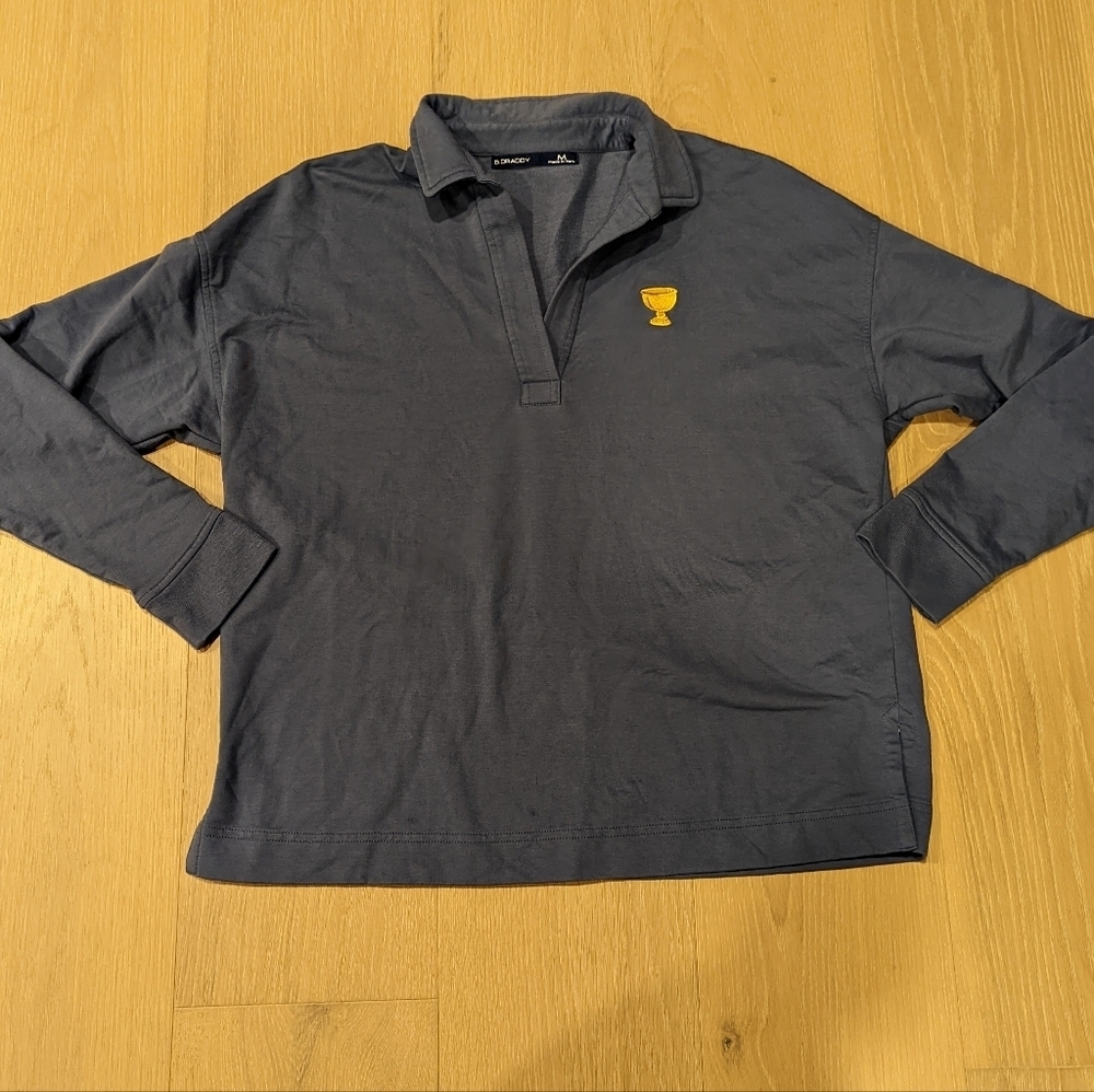 Dusty blue lightweight sweatshirt